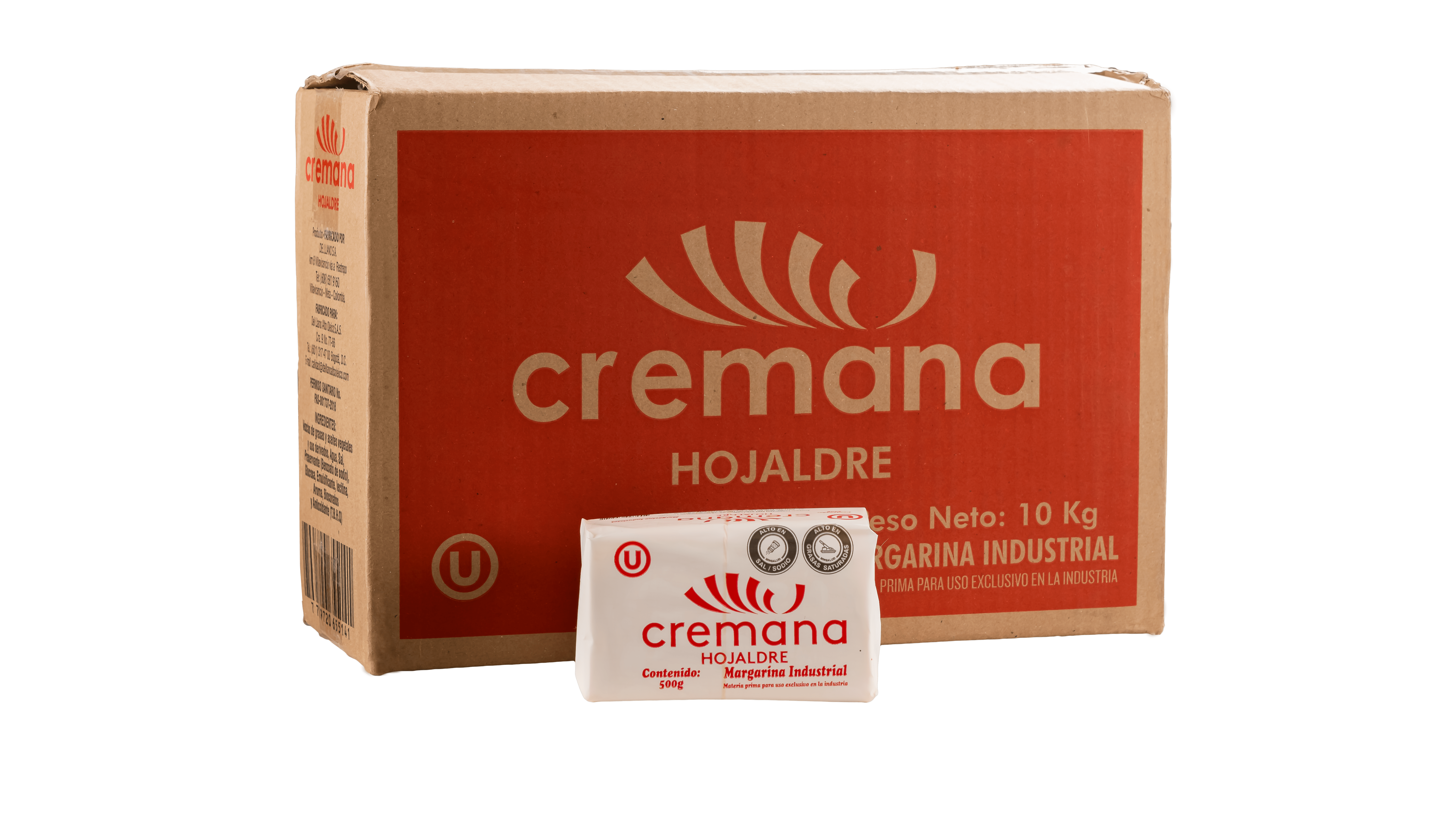 CREMANA HOJALDRE 10 KL + 500 GR-min